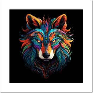 wolf Posters and Art